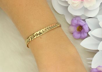 Stylowa bransoletka damska Nomination Ecclettica 134300 012 – stal szlachetna pozłacana PVD, długość 17–20 cm. Elegancki dodatek, idealny na prezent! (2).jpg